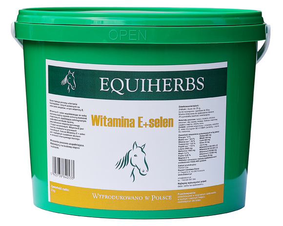 Witamina E+selen <br>EQUIHERBS