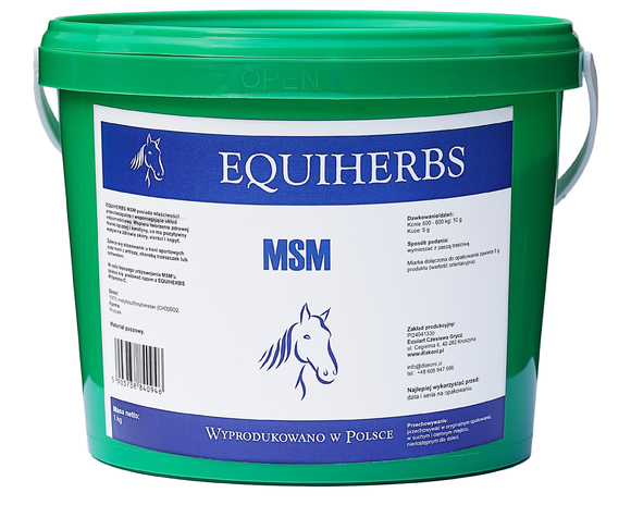 MSM EQUIHERBS Wiaderko 500g.