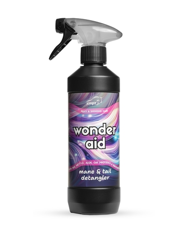 Wonder Aid Detangler - Produkt do pielęgnacji grzywy i ogona, ułatwiający rozczesywanie 500ml JUMP IT